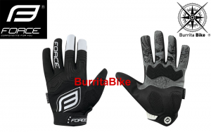 FORCE GLOVES MTB AUTONOMY BLK lady