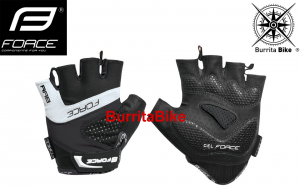 FORCE GLOVES RAB GEL BLACK