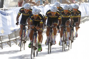 Vuelta Spagna 2015 - 70a Edizione - 1a tappa Porto Banus - Marbella 7.4 km - 22/08/2015 - Colombia - foto Luca Bettini/BettiniPhoto©2015